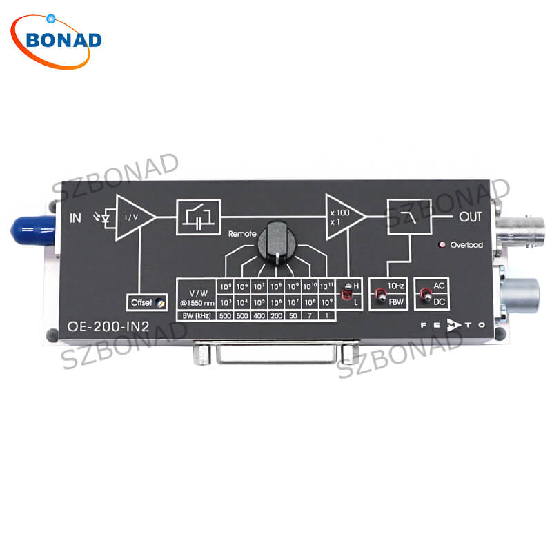 FEMTO可變增益硅光電接收器OE-200系列